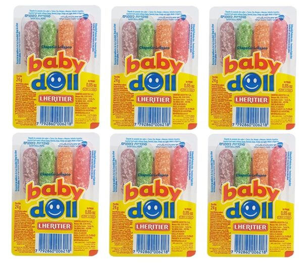 Chupetin Babydoll: Deliciosa Paleta Dulce en Paquetes de 4 Unidades - Imagen 2